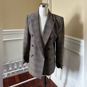 Aritzia Babaton Plaid Blazer Small